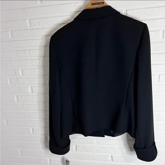 Tahari ASL Black Jeweled Collar Career Blazer, Women’s Size 10 - Picture 7 of 7